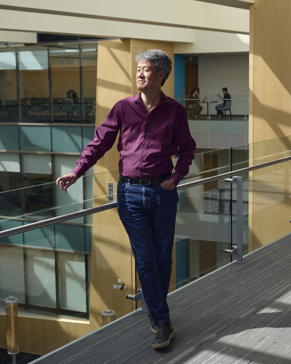 Kevin Scott, director de tecnología de Microsoft, en el campus de Microsoft en Redmond, Washington, el martes 7 de febrero de 2023. (Ruth Fremson/The New York Times)
