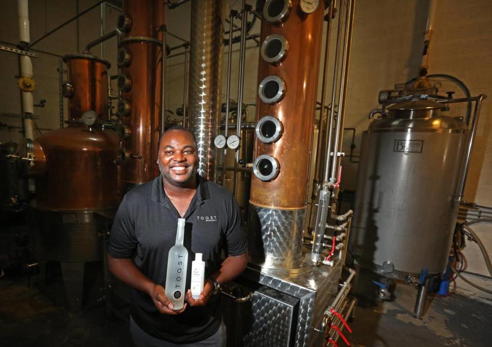 Dieuveny â€˜DJ’ Jean Louis, the Founder and CEO of Toast Distilleries, Inc. began using their alcohol distilling facility to produce alcohol for hand sanitizer. Jean Louis teamed up with Cosmetic Corp, an FDA approved lab in Medley to produce a line of hand sanitizer products called EZ Hand Sanitizer. The sanitizer comes in a variety of scents and dispensers, from gels to sprays to lotions.