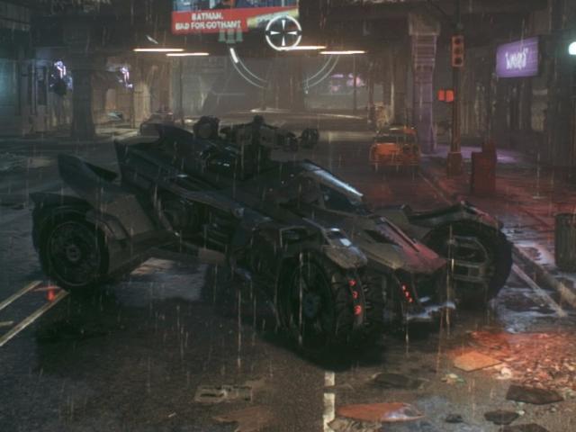 Official Batman: Arkham Knight -- Batmobile Battle Mode Gameplay