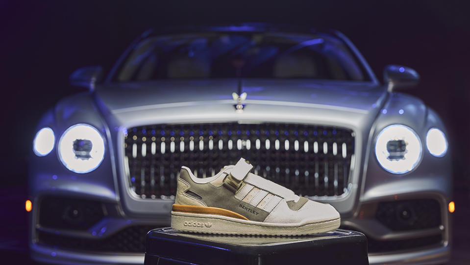 Bentley x The Surgeon sneaker in white