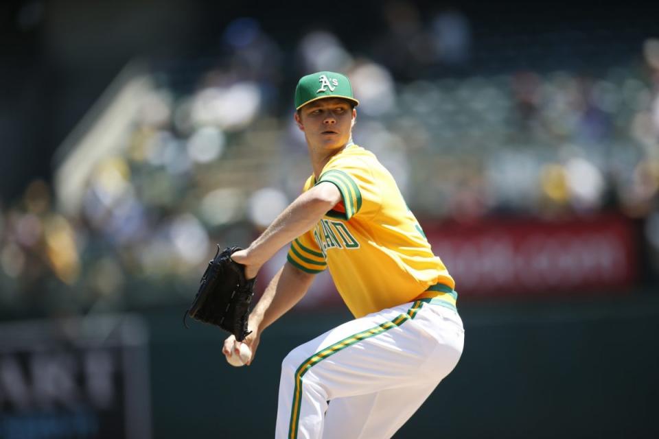Sonny Gray seemed like a good bet to return to form in 2017, but his spring gives reason for pause. (Getty Images/Michael Zagaris)