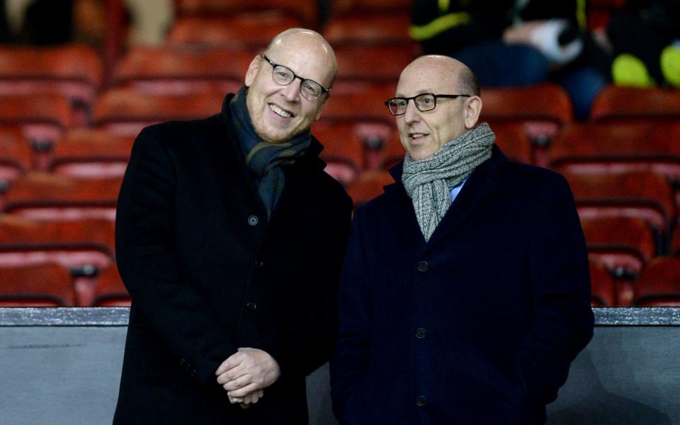 Manchester United joint chairmen Joel Glazer (right) and Avram Glazer  - PA