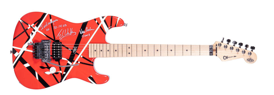 Eddie Van Halen's EVH electric guitars