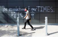 FILE PHOTO: Anti-government protests in Hong Kong