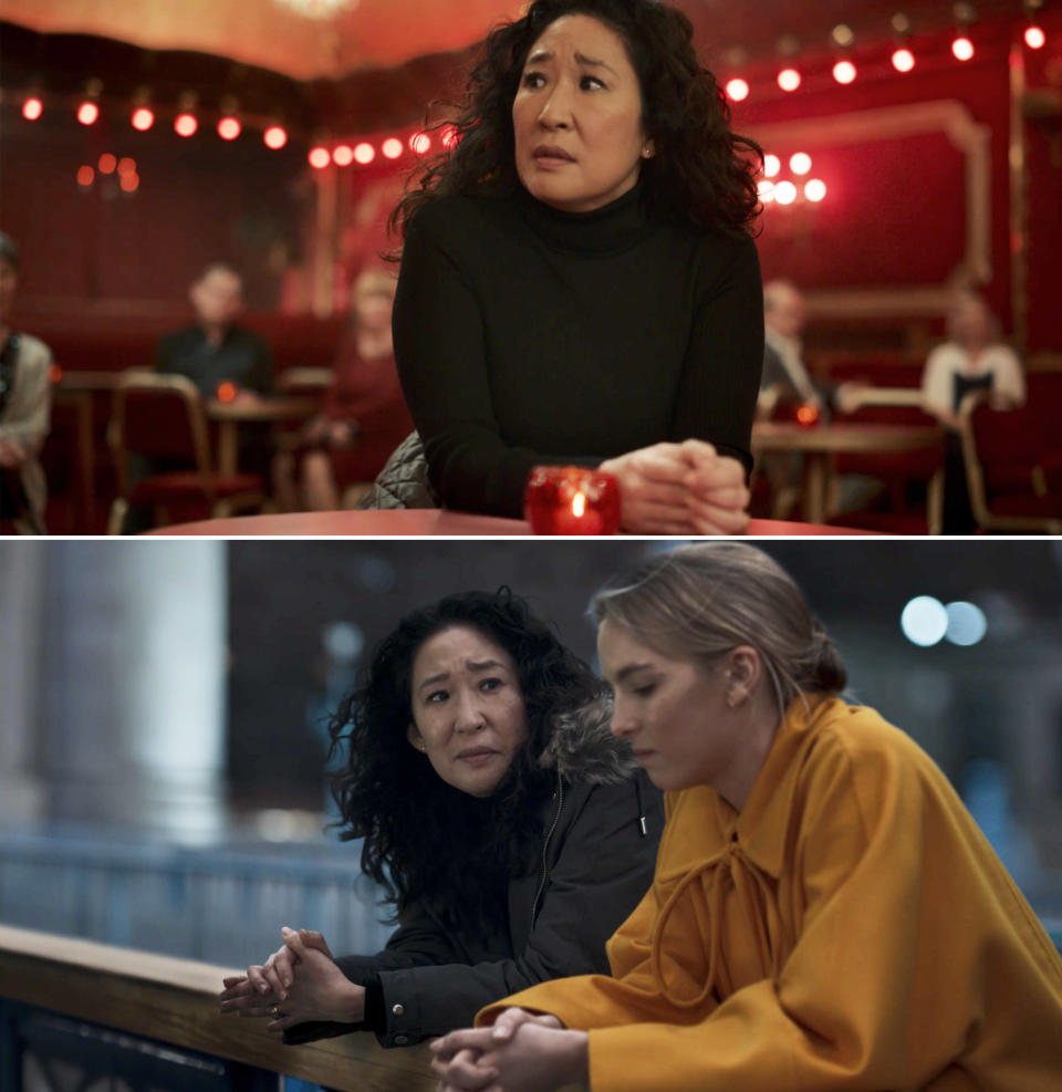 Sandra's amazing role as Eve on Killing Eve has earned her five Emmy Award nominations for Outstanding Lead Actress in a Drama Series and as a producer on the series. She also won a Golden Globe award in 2019 for Best Actress in a Television Series, Drama.