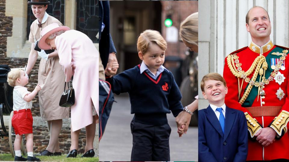 You can't help but smile at Prince George's cutest moments growing up...