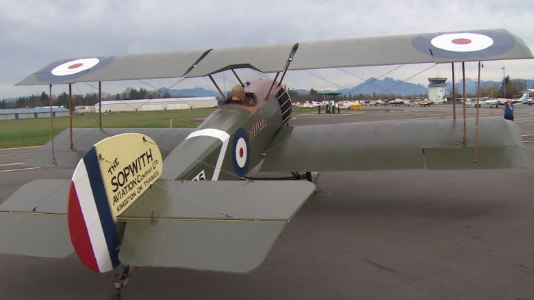 B.C.-built replica WW1 planes land in France for Vimy Ridge centennial