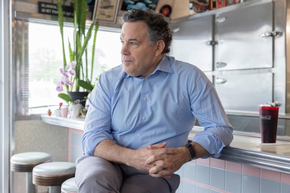 <div class="inline-image__title">USA-ELECTION/PENNSYLVANIA</div> <div class="inline-image__caption"><p>Dave McCormick, Republican Senate candidate for Pennsylvania, campaigns at a diner in Oxford, Pennsylvania on May 14, 2022.</p></div> <div class="inline-image__credit">Rachel Wisniewski/Reuters</div>