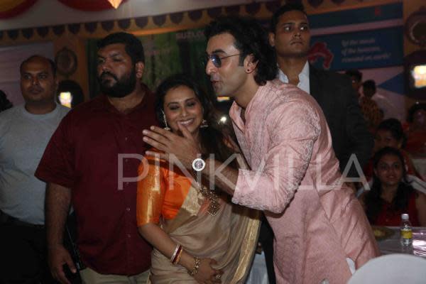 Oh Saawariya: Rani Mukherji and Ranbir Kapoor catch up in style