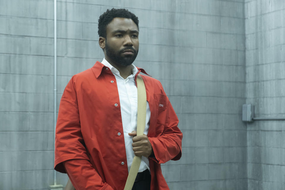 Donald Glover in “Atlanta” - Credit: Guy D'Alema / FX