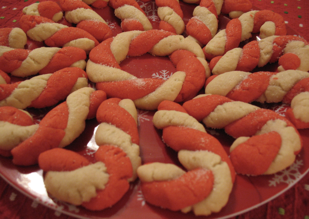 Candy Cane Cookies