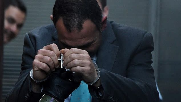 Tony Halloun, pictured at his murder trial in 2014. Photo: AAP