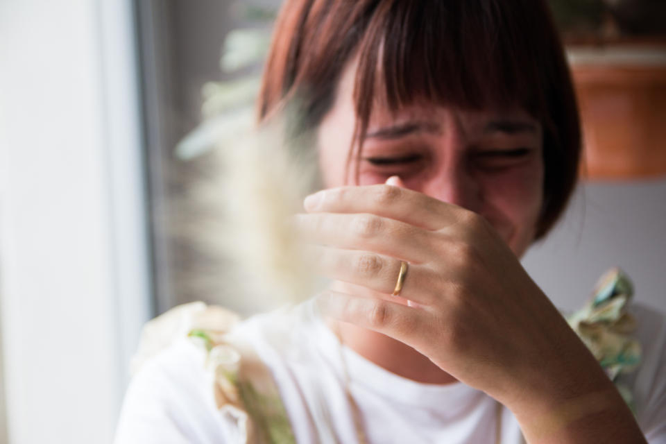 Why do we feel the need to apologise when we cry? (Getty Images)