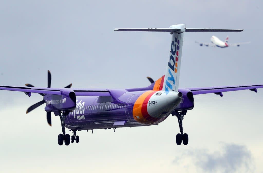 A Flybe plane (PA Archive)