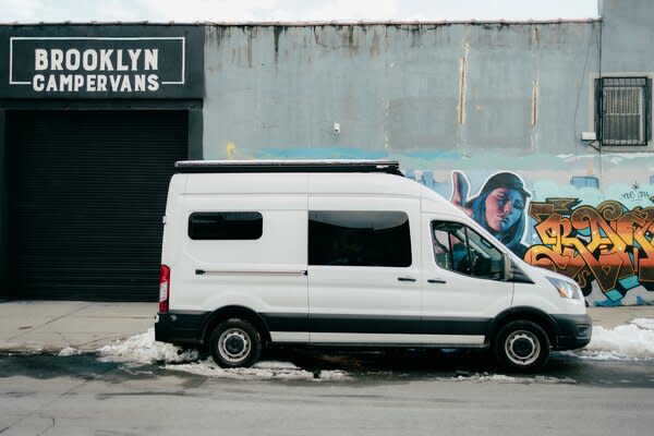 Brooklyn Campervans’s new location in East Williamsburg provides them with more room for construction as well as events. Owners Arthur Wei and Oliver Gallini hope to host another meetup and an art show later this year.
