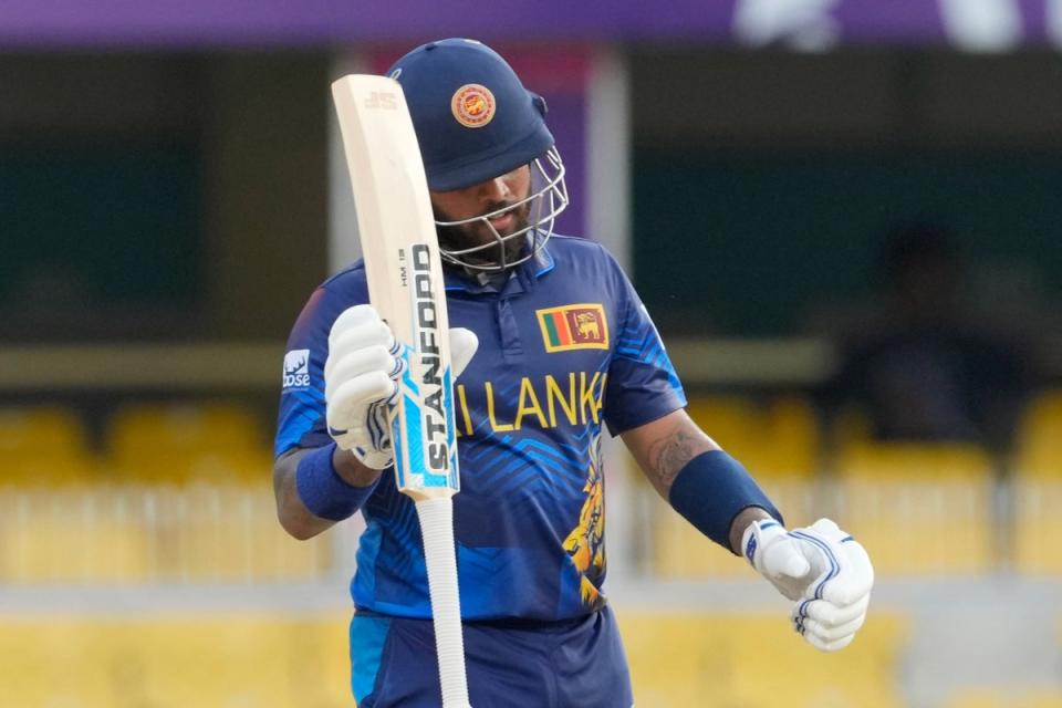 Sri Lanka have struggled in the World Cup (AP)