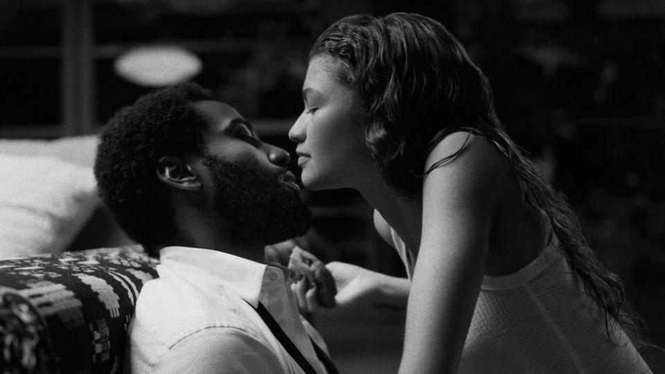 John David Washington and Zendaya in Malcolm & Marie