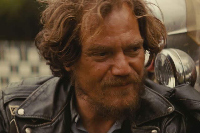 <p>Focus Features</p> Michael Shannon as Zipco in 'The Bikeriders'