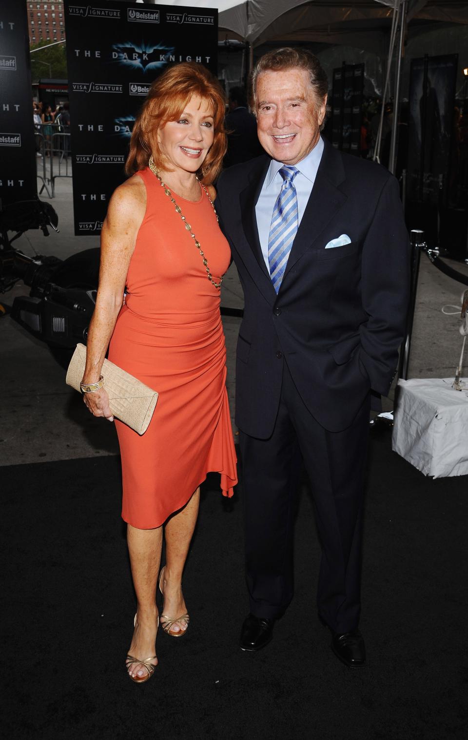 Regis and Joy Philbin smiling