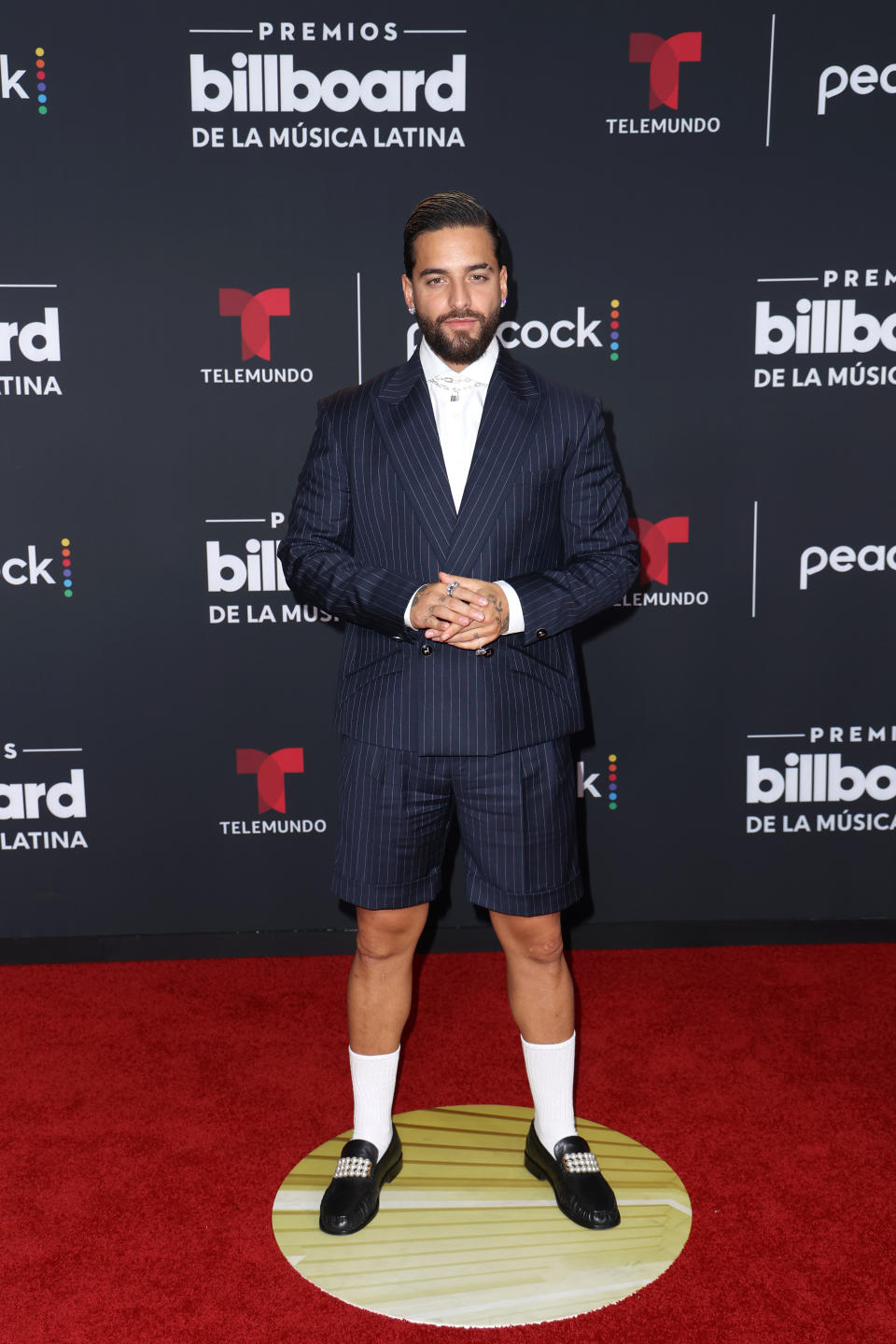 Maluma asegura que su estilo se distingue por la evolución (Photo by: John Parra/Telemundo via Getty Images)