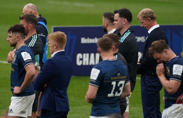 Leinster let a commanding 23-7 lead slip in last year's final defeat to La Rochelle