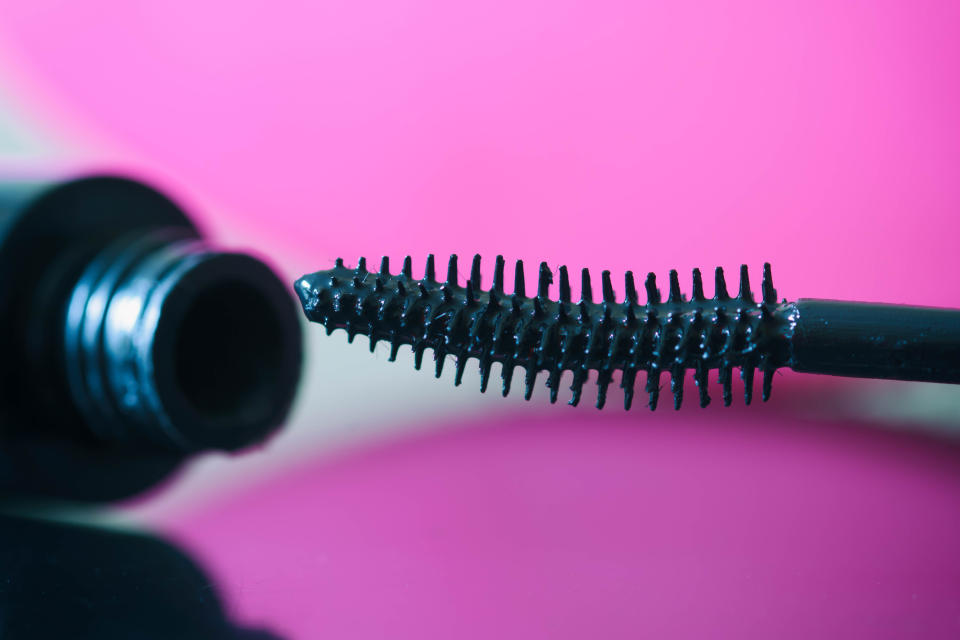 Experts recommend ditching mascara after six months. Photo: Facebook/shirlpotter