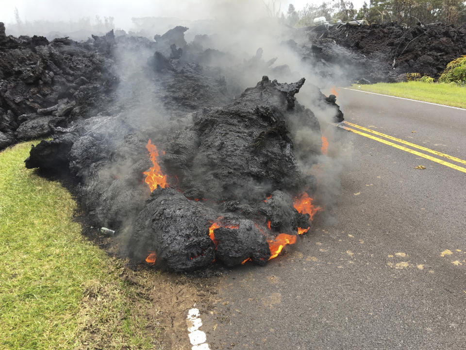 Kilauea volcano erupts on Hawaii’s Big Island