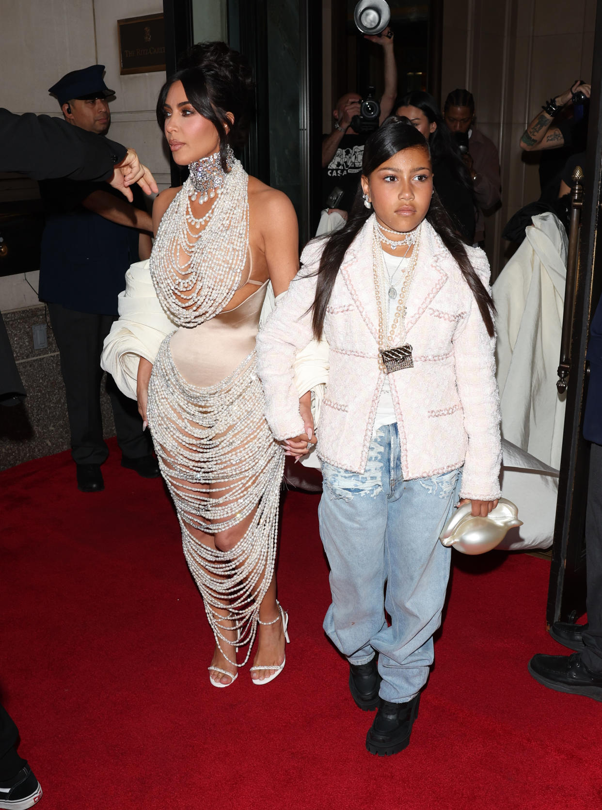 Met Gala 2023 Kim Kardashian channels Playboy look as daughter North