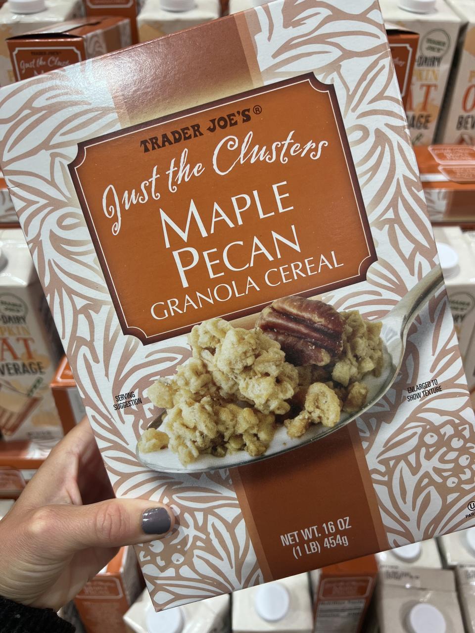Just the Clusters Maple Pecan Granola Cereal