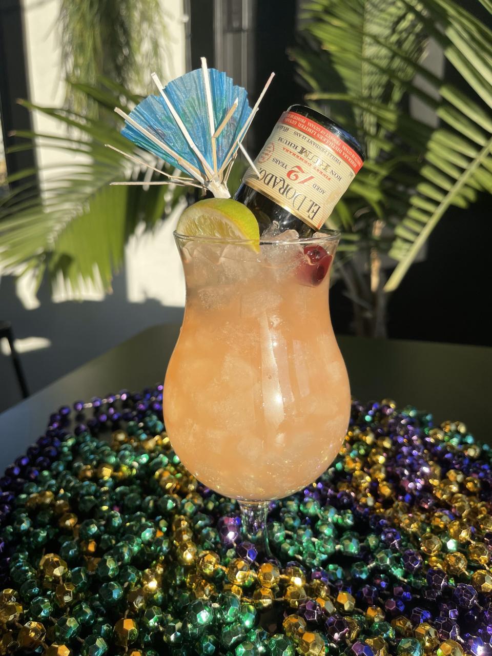 Hurricane cocktails are on the Mardi Gras menu at R Bar in Asbury Park.