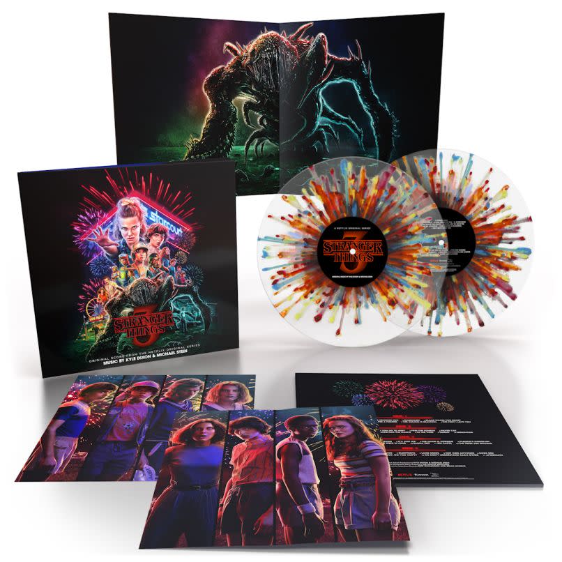 Stranger Things 3 vinyl beauty Fireworks 1080 Stranger Things Composers on How Themes Grow Up and Scoring Season Threes Tearful Ending