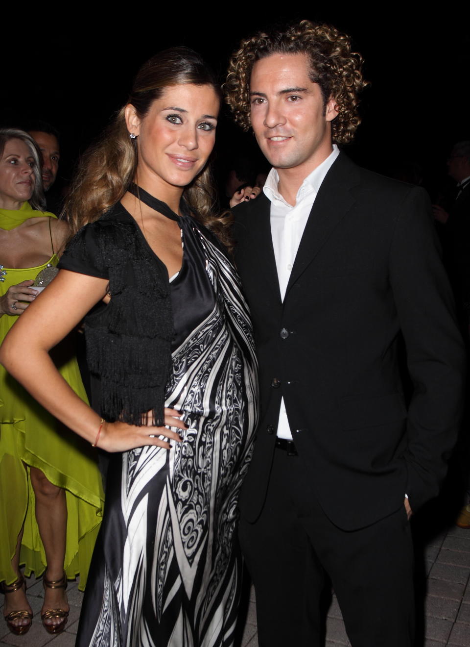 CORAL GABLES, FL - NOVEMBER 06: Elena Tablada and David Bisbal attend the Spains United States Chamber of Commerce 30th Annual Gala at The Biltmore Hotel on November 6, 2009 in Coral Gables, Florida. (Photo by John Parra/Getty Images)