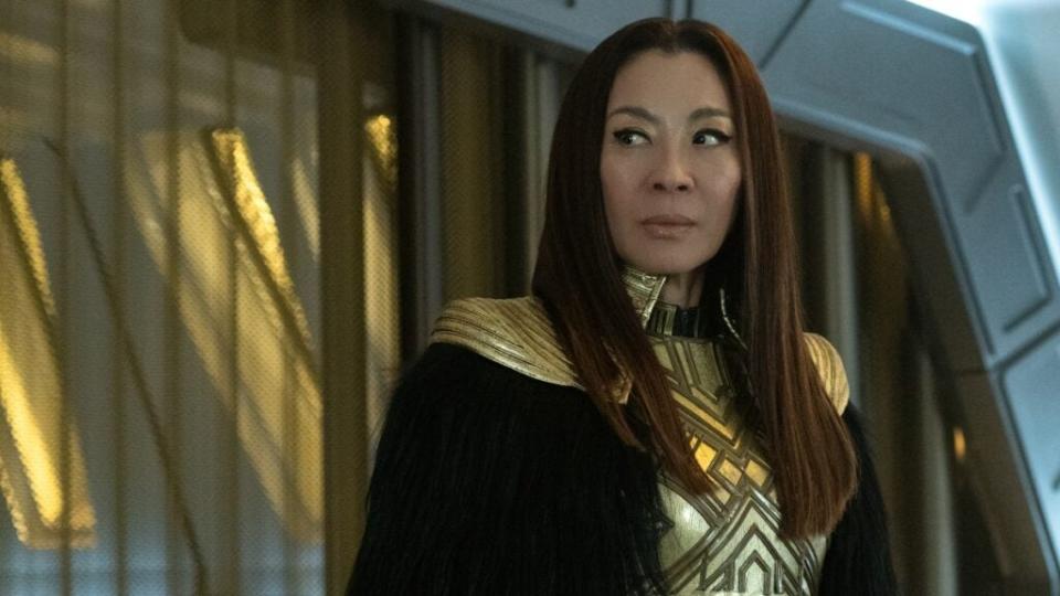 Michelle Yeoh as the sadistic Emperor Georgiou (Photo credit: Paramount+)