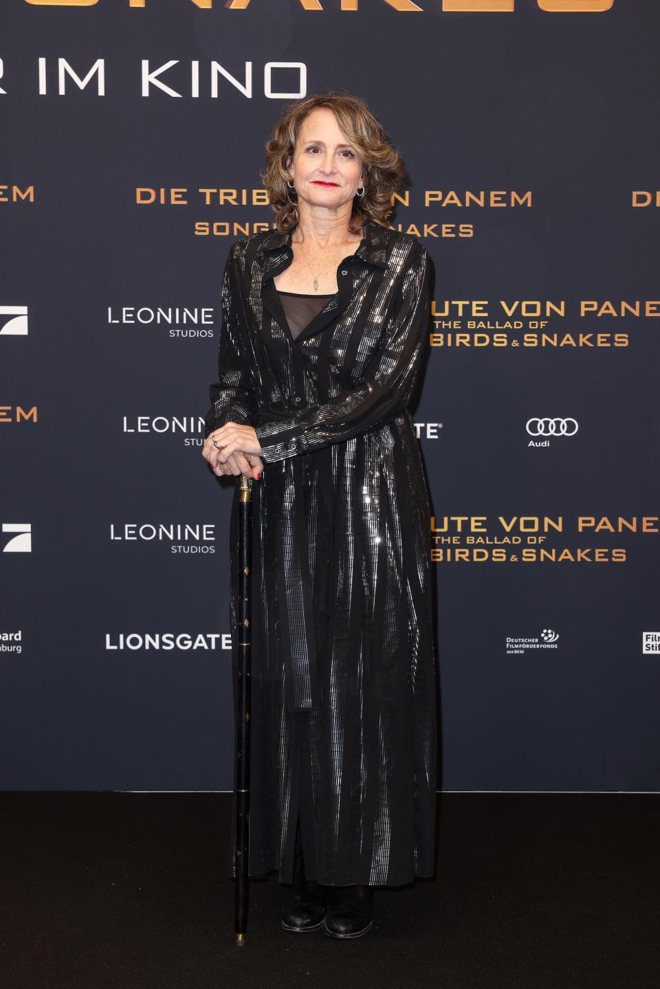 Nina Jacobson at "The Ballad of Songbirds and Snakes" European premiere