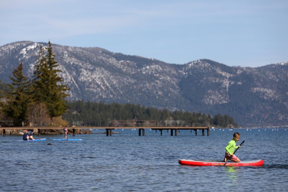 Lake Tahoe in Tahoe Vista