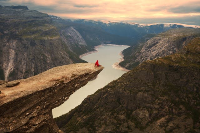 Australian woman dies after 300-metre cliff fall in Norway