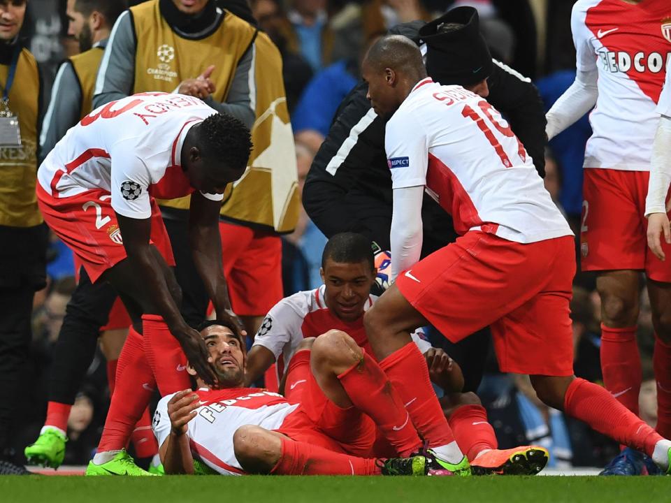 The former Manchester United striker atoned for his miss with a brilliant chip (Getty)