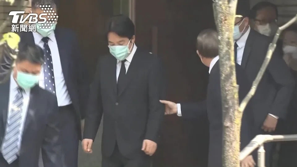 副總統賴清德赴日本弔唁安倍晉三。（圖／TVBS）