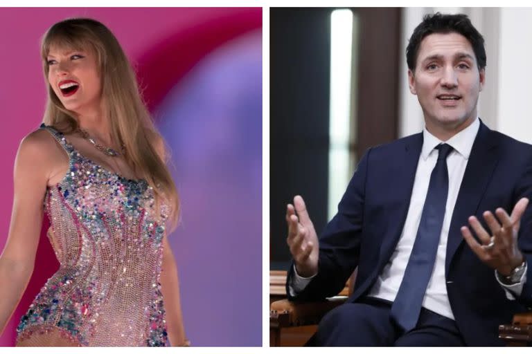 El primer ministro de Canadá pidió a Taylor Swift que toque en su país