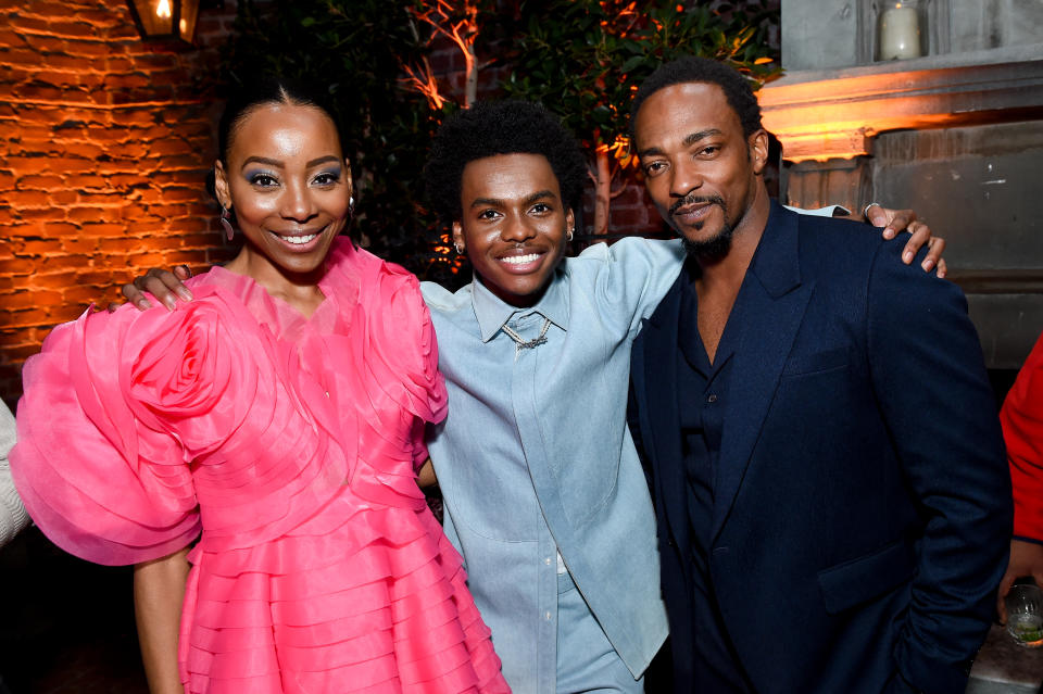 Erica Ash, Jahi Di’Allo Winston and Anthony Mackie