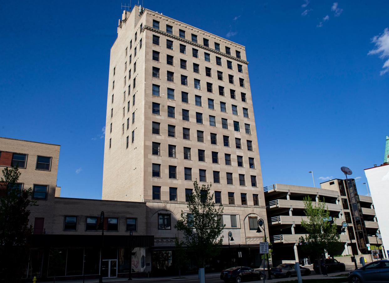 Residences at Talcott, 321 W. State St., is pictured on Monday, May 16, 2022, in Rockford.