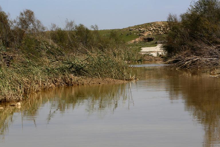 Israel says heavy rainfall contributed to the flooding in the Gaza Strip, and a small flow of water is all that remains at Nahal Besor