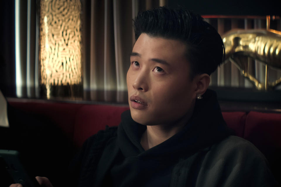 You. Aidan Cheng as Simon Soo in episode 401 of You.  (Netflix)