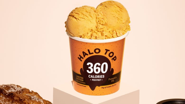 Halo Top pumpkin ice cream