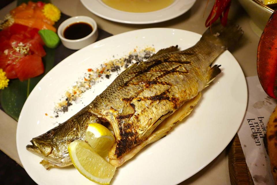 Beach Road Kitchen - grilled fish