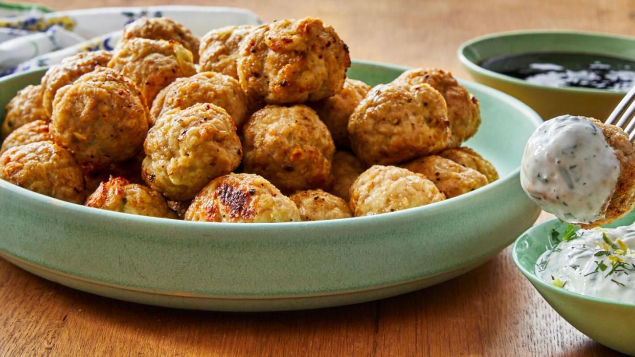 the pioneer woman's baked turkey meatballs recipe