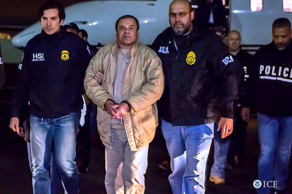 Joaquín "El Chapo" Guzmán was extradited to the United States to stand trial in federal court.