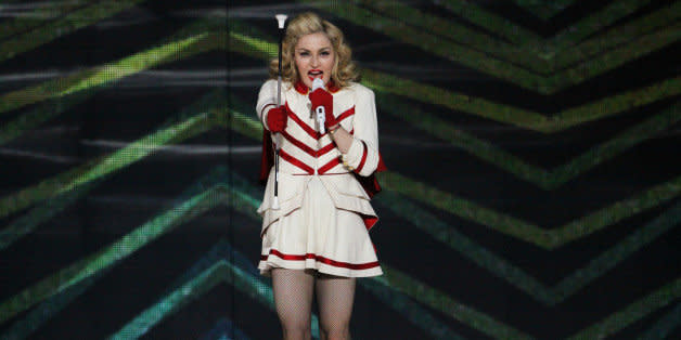 Madonna performs as part of The MDNA Tour at Philips Arena on Saturday, Nov. 17, 2012], in Atlanta. (Photo by Robb Cohen/RobbsPhotos/Invision/AP) (Photo: )