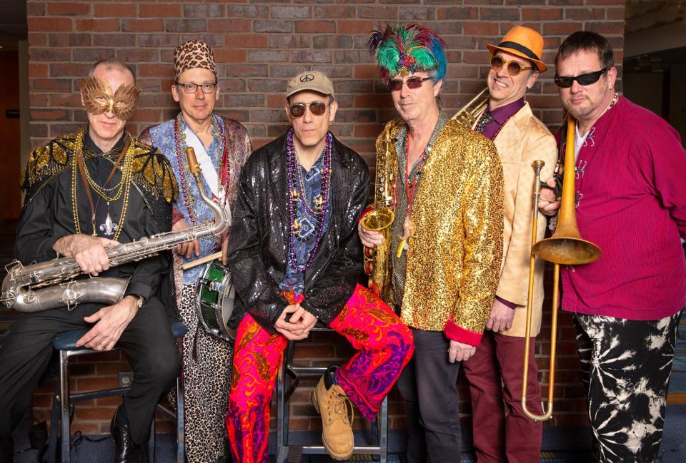 Revolutionary Snake Ensemble will bring Mardi Gras to the Cape Cod Cultural Center on Saturday.