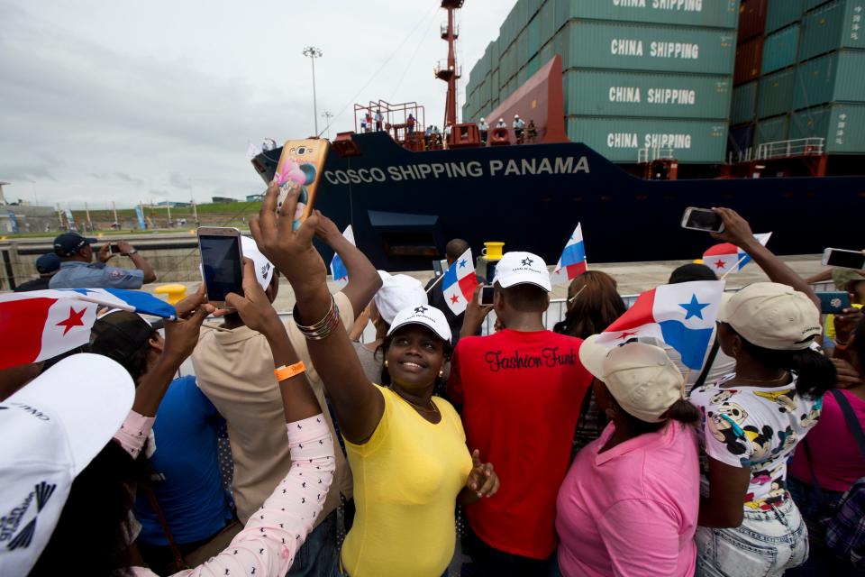 Panama Canal opening